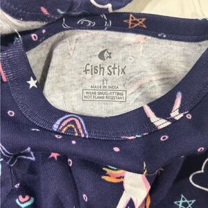 💙 NWT FISH STIX 3T Pajama Set